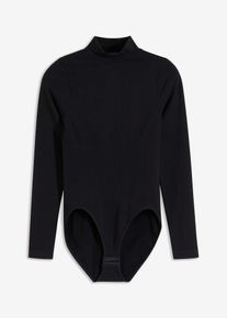 Stahovac&iacute; seamless body středn&iacute; stahovac&iacute; efekt | Čern&aacute; | Vel. L | bonprix