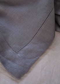 Lněný ubrus | Šedá | Vel. 85x85 cm | len| bonprix