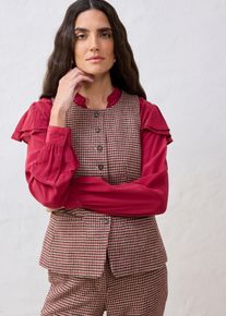 Vesta s pod&iacute;lem vlny | B&eacute;žov&aacute; | Vel. 46 | vlna| bonprix