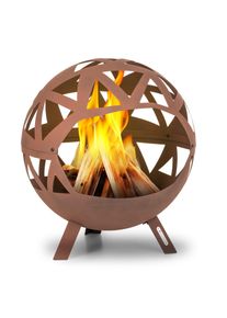 Blumfeldt Colima, ohniště, Ø 66 cm, kulovité, rošt na dřevěné uhlí, popelník