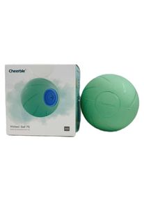 Cheerble Wicked Ball elektronická hračka pro psy, zelená Ø7,7cm pes