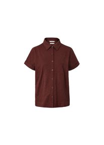 Tchibo - Halenkové triko s knoflíkovou légou - pro ženy - vel. S 36/38 - barva: hnědá