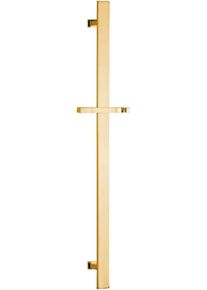 SAPHO Sprchová tyč, posuvný držák, hranatá, 700, zlato SC417