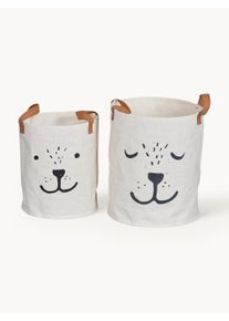 STORE IT! Store It Sada skladovacích košů Premium, 2 díly Béžová Len Sada s různými velikostmi