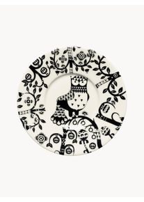 iittala Podšálek z vitro porcelánu Taika Černá Porcelán Ø 15 cm, V 2 cm