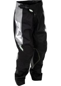 Fly Racing Kinetic, textile pants youth , color: Black/Grey , size: 22