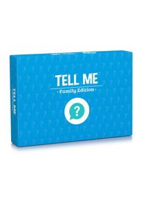 Spielehelden Řekni mi... Rodinná edice průzkumné hry 100+ otázek v angličtině Hráči: 2+ Věk: 8+ let
