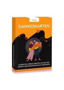 Spielehelden Děkovn&eacute; karty pro p&aacute;ry Karetn&iacute; hra 55 kreativn&iacute;ch, romantick&yacute;ch n&aacute;padů