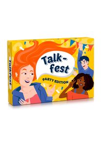 Spielehelden Talkfest Party Edition, Karetní hra s více než 100 otázkami v angličtině