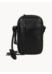 Burkely Kožená taška na telefon Norah Černá Š 5 cm, V 19 cm