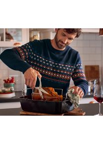 Tchibo - Krájecí prkénko v žulovém vzhledu - barva: černá