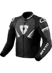 Revit Argon 2, leather jacket , color: Black/White , size: 50
