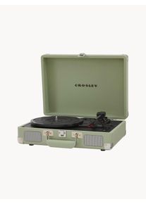Crosley Bluetooth gramofon Cruiser Plus, 2v1 Zelená Š 35 cm, V 12 cm