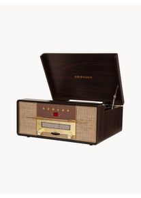 Crosley Bluetooth gramofon 2v1 Rhapsody Černá, Hnědá D 44 cm, V 19 cm, Š 36 cm
