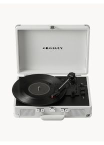 Crosley Bluetooth gramofon Cruiser Plus, 2v1 Bílá Š 36 cm, V 10 cm