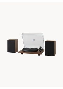 Crosley Bluetooth gramofon se 2 reproduktory C62 Hnědá D 74 cm, V 25 cm