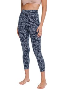 Damske Leg&iacute;ny s leopard&iacute;m vzorem kr&aacute;lovsk&aacute; modr&aacute;-potisk ,velikost 42