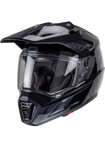 Leatt Adventure 8.5, adventure helmet , color: Black/Dark Grey , size: XXL