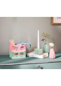 Tchibo - Skl&aacute;dac&iacute; &uacute;ložn&eacute; boxy - barva: modr&aacute;