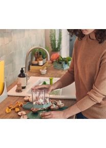 Tchibo - Krájecí prkénka se stojánkem - barva: zelená