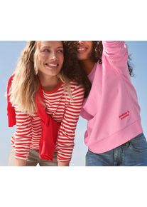 Tchibo - Mikina s kapucí - pro ženy - vel. S 36/38 - barva: červená