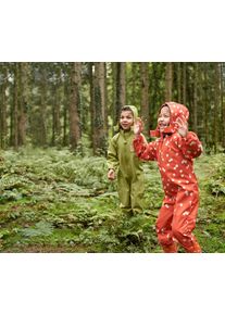 Tchibo - Dětská softshellová kombinéza - pro miminko - vel. 74/80 - barva: bílá/květovaný