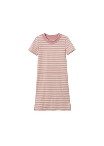 Tchibo - Dívčí žerzejové šaty - vel. 134/140 - barva: béžová/s proužky
