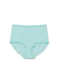 Tchibo - Kalhotky s vysok&yacute;m pasem &raquo;light-shaping&laquo; - pro ženy - vel. S 36/38 - barva: tyrkysov&aacute;