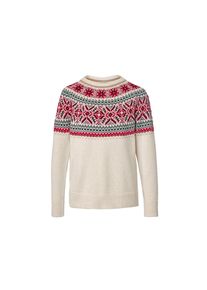 Tchibo - Pleten&yacute; svetr s norsk&yacute;m vzorem - pro ženy - vel. L 44/46 - barva: čern&aacute;/žak&aacute;r