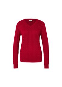 Tchibo - Svetr s cop&aacute;nkov&yacute;m vzorem - pro ženy - vel. L 44/46 - barva: červen&aacute;