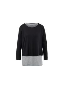 Tchibo - Sportovn&iacute; triko 2 v 1 - pro ženy - vel. XL 48/50 - barva: čern&aacute;