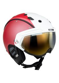 Casco SP-6 Trinity Refine Photochromic S1-3 (VLT 17-47%) Ski helmet (L - 58-62 cm, white)