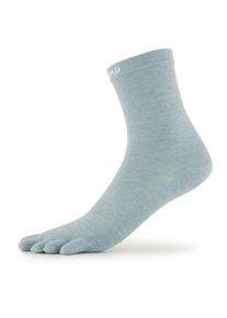 injinji Liner Crew Sports socks (XL, turquoise/grey)