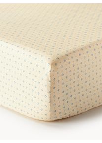 Cam Cam Copenhagen Napínací prostěradlo z organické bavlny Capri Béžová Bavlna, Organická bavlna Š 60 cm, D 120 cm, V 15 cm