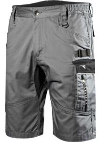 Diadora Utility Easywork Light, workwear shorts , color: Grey/Black , size: M