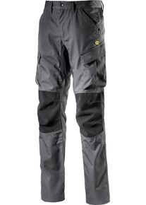 Diadora Utility Ripstop, workwear cargo pants , color: Dark Grey/Black , size: XL