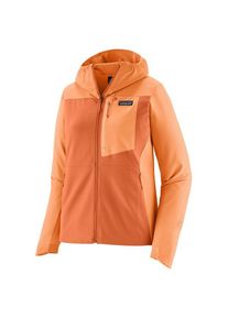 Patagonia Women's R1 CrossStrata Hoody Softshell jacket Women (XL, orange)