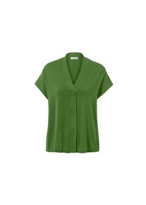 Tchibo - Kardigan s krátkým rukávem - pro ženy - vel. XL 48/50 - barva: zelená
