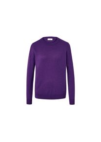 Tchibo - Svetr z jemn&eacute;ho &uacute;pletu s ka&scaron;m&iacute;rem - pro ženy - vel. L 44/46 - barva: fialov&aacute;
