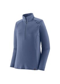 Patagonia Women's Capilene Thermal Weight Zip Neck Synthetic base layer Women (L, blue)