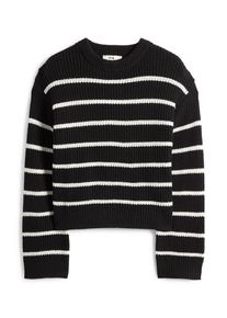 C&Amp;A Svetr-žebrovaný-pruhovaný, Černé, Größe: 146