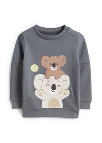 C&Amp;A Medvídci koala-mikina pro miminka, Šedé, Größe: 86