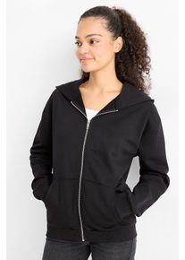 C&Amp;A Tepláková bunda s kapucí, Černé, Größe: L