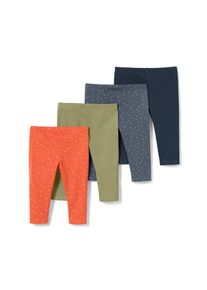 Tchibo - 3/4 leg&iacute;ny pro miminka a mal&eacute; děti - pro miminko - vel. 62/68 - barva: modr&aacute;/s punt&iacute;ky