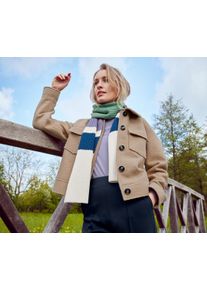 Tchibo - Triko s dlouhým rukávem a žebrovanou strukturou - pro ženy - vel. M 40/42 - barva: fialová