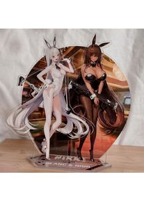 Déesse de la Victoire: Nikke - Blanc & Noir Figurine Diorama en Acrylique