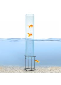 Blumfeldt Skydive 100, pozorovatelna ryb, 100 cm, &Oslash; 20 cm, akryl, kov, transparentn&iacute;
