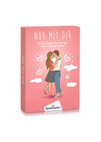 Spielehelden Indoor Dates karetn&iacute; hra pro p&aacute;ry 55 n&aacute;padů milostn&eacute; rande svatebn&iacute; dar