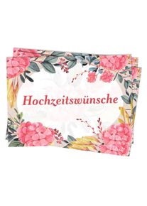 Spielehelden Svatebn&iacute; pohlednice s blahopř&aacute;n&iacute;m 50 ks. DIN A6 300g/m&sup2; svatebn&iacute; dar