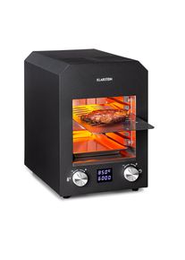 Klarstein Hannibal, vysokoteplotn&iacute; gril, interi&eacute;rov&yacute;, 2200 W, 850 &deg;C, nrezov&aacute; ocel, čern&yacute;